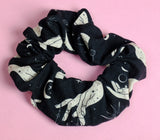 Astrology Sun And Moon Soft Cotton Scrunchy