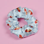 Ruby Slippers Satin Scrunchie