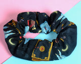 Witches Alchemy Creepy Cotton scrunchie