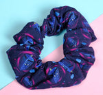 Time Traveling Tardis Soft Cotton Scrunchie