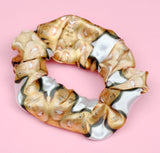 Screaming Nic Cage Satin Scrunchie