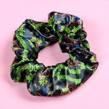 Goose Bumps Satin Scrunchie