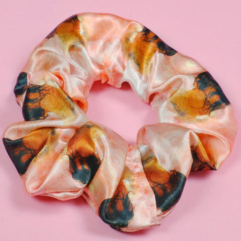 HS Bath Satin Scrunchie.