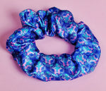 Vaporwave 90s Satin Scrunchie