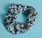 Paranormal Psychic Reader Leota Satin Scrunchie
