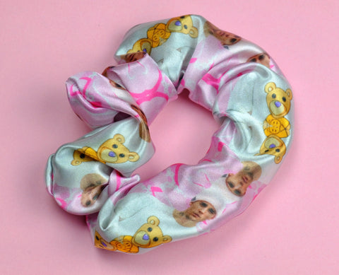 Justin Bieber Satin Scrunchie