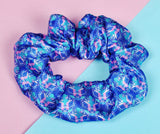 Vaporwave 90s Satin Scrunchie