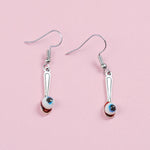 Eyeball Spoon Earrings