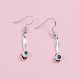 Eyeball Spoon Earrings