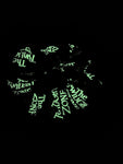 Glow in the Dark Twilight Zone Cotton Scrunchie