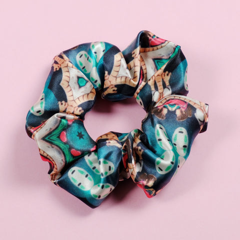 Spirit Bath House Satin Scrunchie