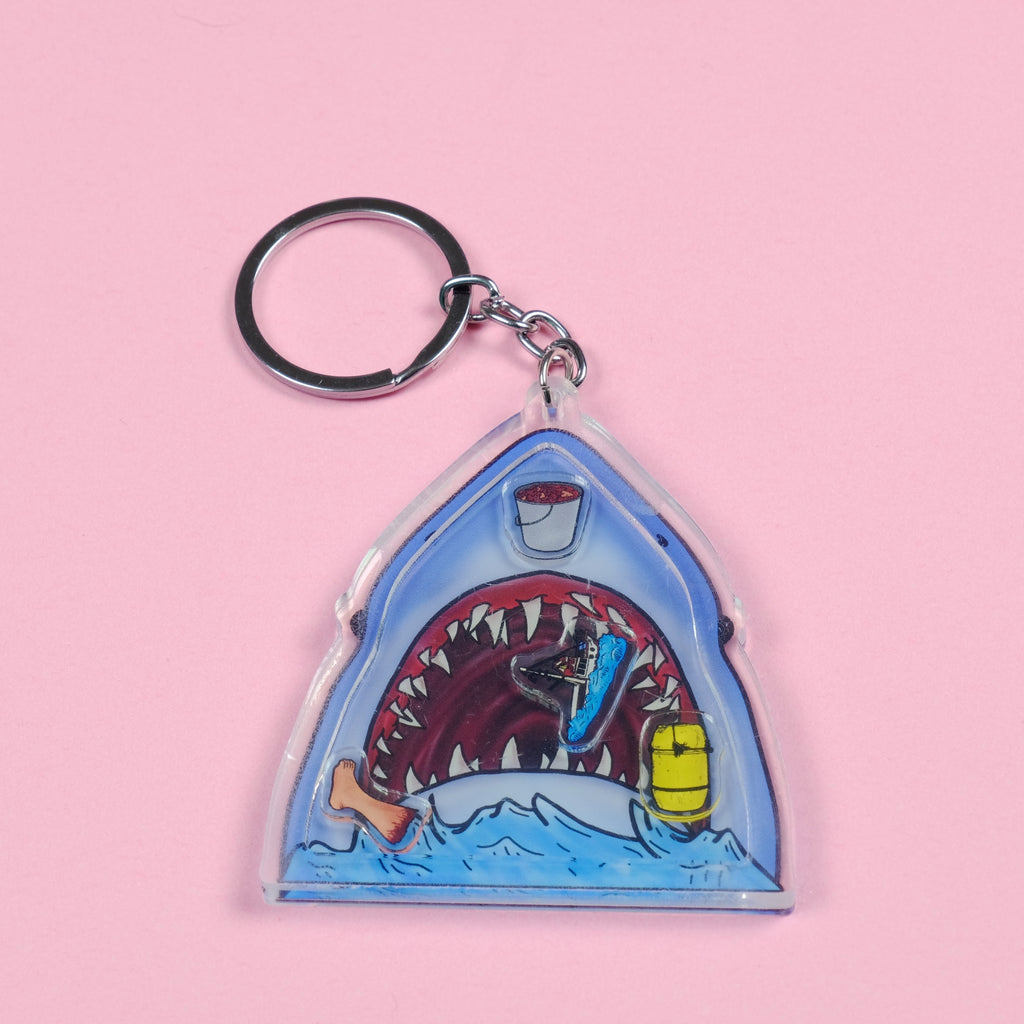 Coach on sale shark keychain