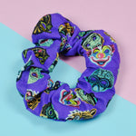 Halloween Masquerade Cotton Scrunchie