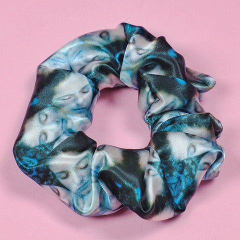 Laura Palmer Twin Peaks Satin Scrunchie