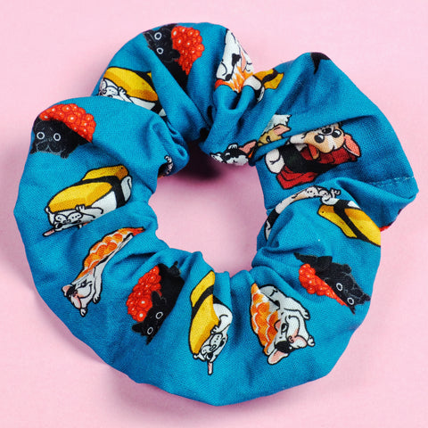 Sushi Pets Cotton Scrunchie