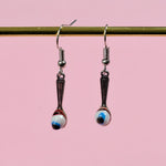 Eyeball Spoon Earrings