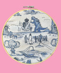 Toile de Jouy Pin / Memo Hoop Displays