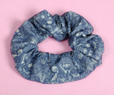 Witchcraft Pentagram Spell Cotton Scrunchie