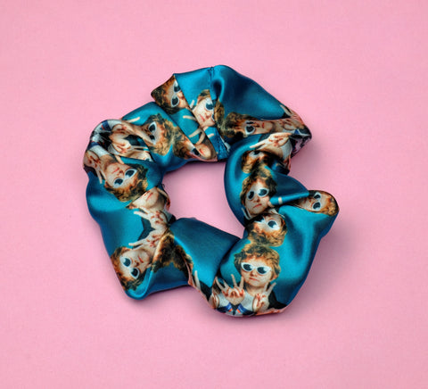 Lewis Satin Scrunchie