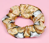 Screaming Nic Cage Satin Scrunchie